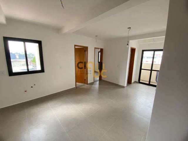 Cobertura  sem condomínio, 87.10 m², Jardim Ocara, Santo André, 2 dormitórios , 1 banheiro, lavabo piso superior.