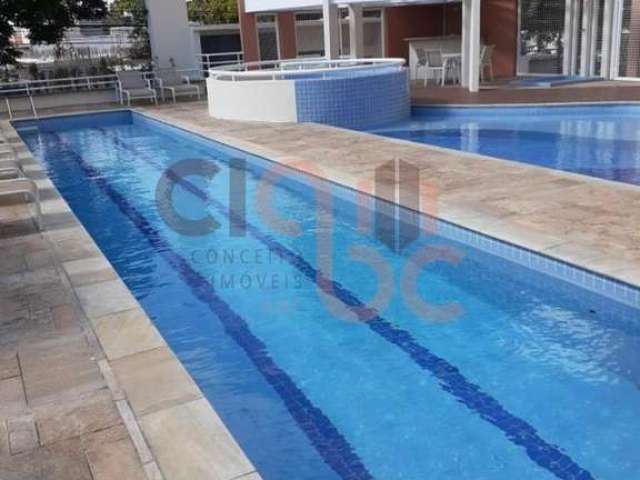 Apartamento Estúdio 49,80 m² Bairro Casa Branca Santo André SP,  2 dormitórios , 1 vaga, lazer com piscina