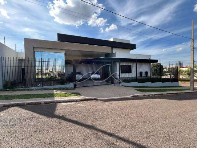 Casa à venda em Maringá, Jardim São Conrado, com 4 suítes, com 250 m² de construção