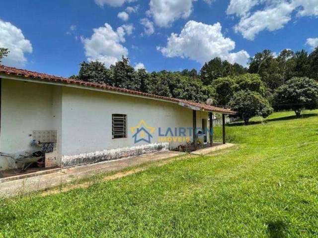 Chácara com 2 dormitórios à venda, 3768 m² por R$ 490.000 - Jardim Estância Brasil - Atibaia/SP