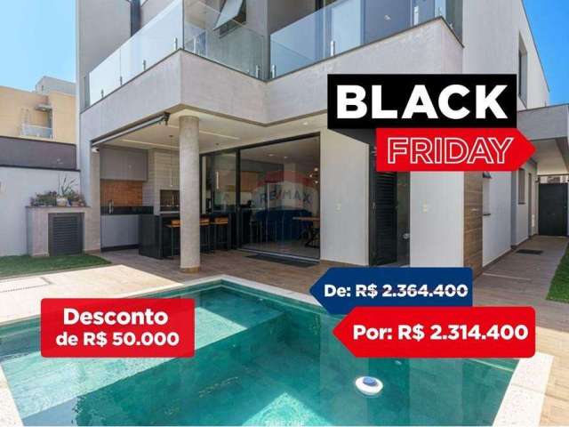 Casa de condomínio à venda em Jundiaí - Reserva Ermida - 257m² - R$ 2.314.400,00