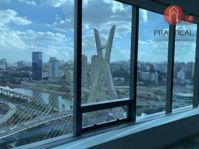 Andar Corporativo para alugar, 734 m² por R$ 107.700,00/mês - Cidade Monções - São Paulo/SP