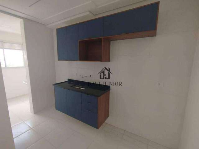 Apartamento com 2 dormitórios, 46 m² - venda por R$ 250.000,00 ou aluguel por R$ 2.126,21/mês - Caguaçu - Sorocaba/SP