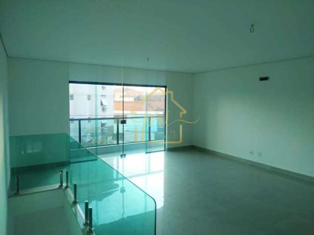 Casa   nova   270 m²   3 suítes  - 2 vagas   - piscina   por R$ 1.550.000,00 - Embaré - Santos/SP
