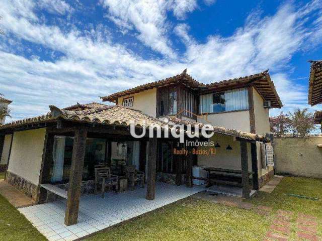 Casa com 4 dormitórios à venda, 160 m² por R$ 1.995.000,00 - Geribá - Armação dos Búzios/RJ