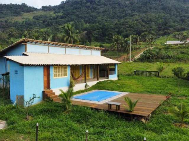 Sítio com casa de 3 quartos, 8.375,74m² de terreno , à venda  em São João de Jabuti em Guarapari-ES