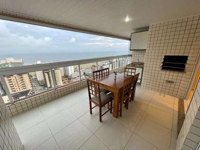 Apartamento com 3 dormitórios à venda, 142 m² por R$ 990.000,00 - Vila Guilhermina - Praia Grande/SP