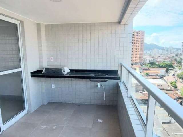 Apartamento com 1 dormitório à venda, 54 m² por R$ 295.000,00 - Guilhermina - Praia Grande/SP