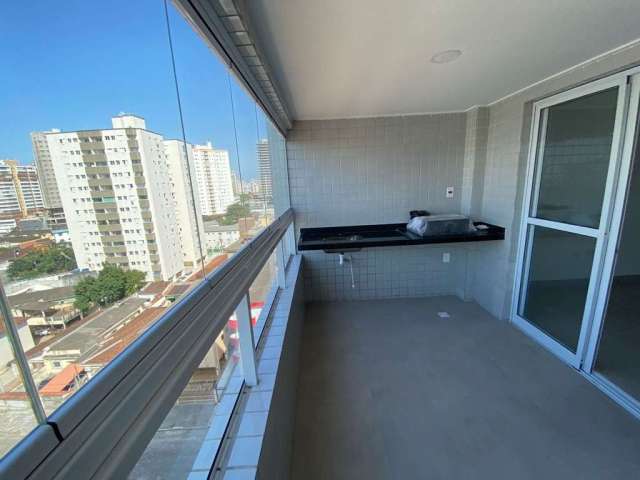 Apartamento com 1 dormitório à venda, 57 m² por R$ 359.000,00 - Guilhermina - Praia Grande/SP