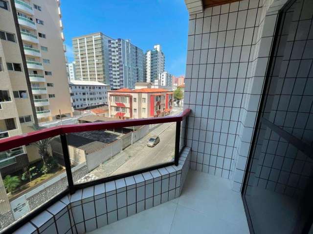 Apartamento com 2 dormitórios para alugar, 84 m² por R$ 3.300,02/mês - Vila Guilhermina - Praia Grande/SP