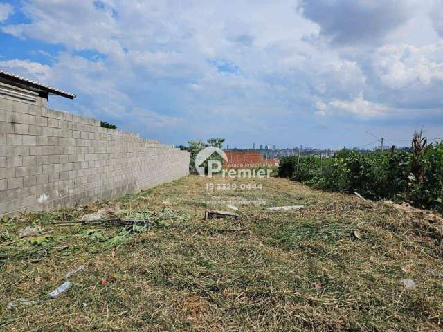 Terreno à venda, 205 m² por R$ 188.600,00 - Núcleo Residencial Professor Carlos Aldrovandi - Indaiatuba/SP