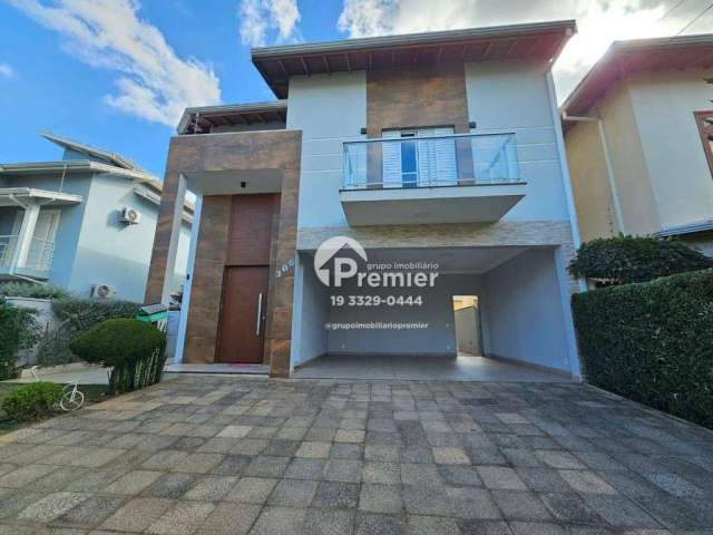 Casa com 3 dormitórios, 280 m² - venda por R$ 1.590.000,00 ou aluguel por R$ 9.255,00 - Jardim Esplendor - Indaiatuba/SP