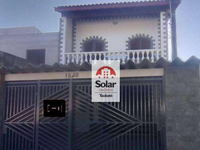 Casa com 1 dormitório para alugar, 80 m² por R$ 1.508,00/mês - Jardim das Bandeiras - Taubaté/SP