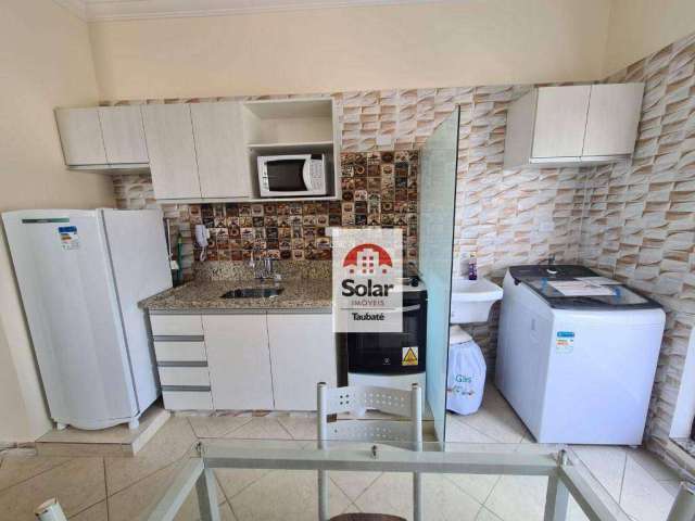 Kitnet com 1 dormitório para alugar, 45 m² por R$ 1.700,00/mês - Centro - Taubaté/SP