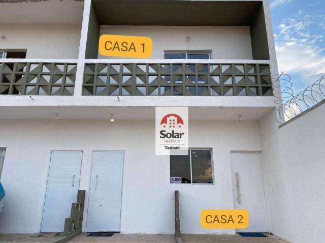 Casa com 3 dormitórios para alugar, 75 m² por R$ 1.500,00/mês - Loteamento Jardim Belle Ville - Taubaté/SP