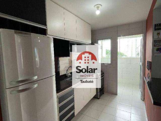 Apartamento com 2 dormitórios, 63 m² - venda por R$ 340.000,00 ou aluguel por R$ 2.236,40/mês - Barranco - Taubaté/SP