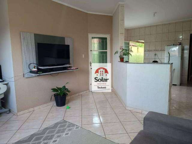 Casa com 2 dormitórios para alugar, 88 m² por R$ 1.468,30/mês - Belém - Taubaté/SP