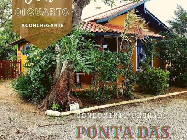 Casa em condomínio fechado com 1 quarto à venda na Avenida Luiz Boiteux Piazza, 5880, Ponta das Canas, Florianópolis, 40 m2 por R$ 553.000