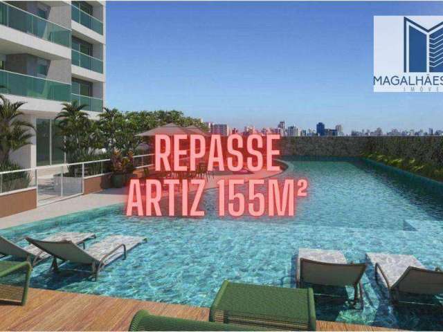 Apartamento Artiz Entrega em 2024, com 4 dormitórios à venda, 155 m² por R$ 1.650.000 - Meireles - Fortaleza/CE