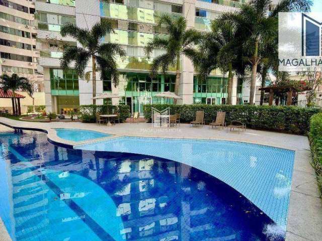 Apartamento Praia Mare com 3 dormitórios à venda, 163 m² por R$ 1.849.000 - Meireles - Fortaleza/CE