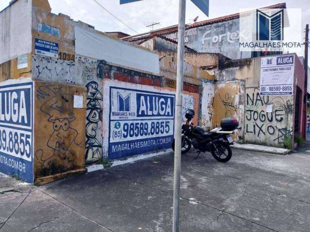 Ponto para alugar, 200 m² por R$ 6.200,00/mês - Montese - Fortaleza/CE