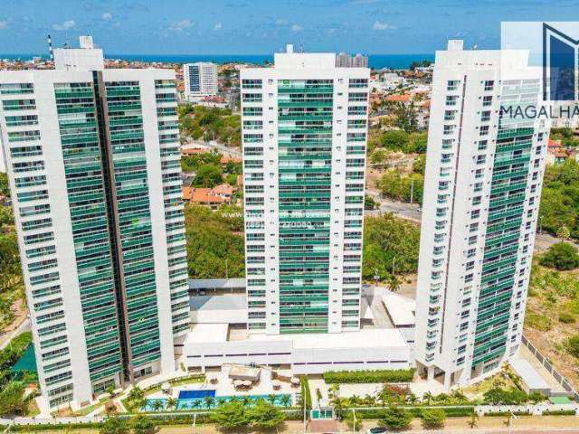 Apartamento Vizinho ao Rio Mar Papicu com 3 dormitórios à venda, 139 m² por R$ 1.150.000 - Cocó - Fortaleza/CE