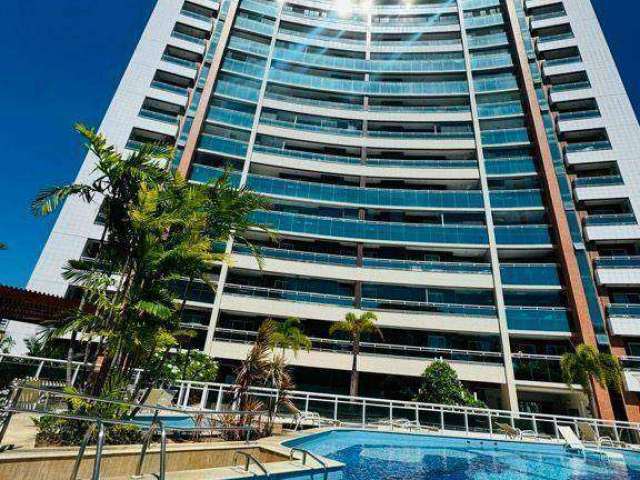 Apartamento no Soneto  com 3 dormitórios à venda, 120 m² por R$ 1.400.000 - Meireles - Fortaleza/CE