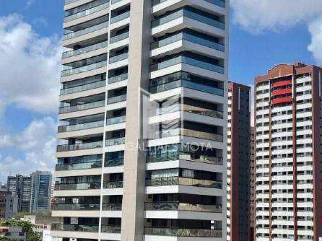 Apartamento com 4 dormitórios à venda, 210 m² por R$ 3.200.000,00 - Meireles - Fortaleza/CE