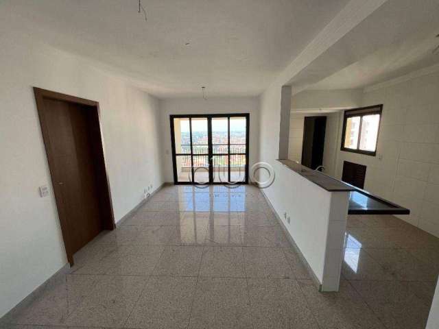 Apartamento à venda em Piracicaba, Ed. Terraço Paulista com 3 dormitórios à venda, 100 m² por R$ 670.000,00