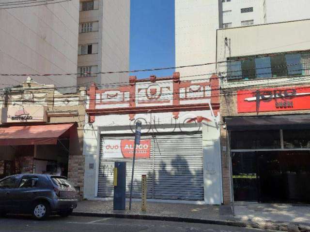 Salão para alugar, 175 m² por R$ 9.115,00/mês - Centro - Piracicaba/SP