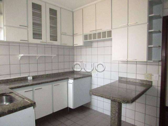 Apartamento com 3 dormitórios para alugar, 86 m² por R$ 2.290,00/mês - Centro - Piracicaba/SP