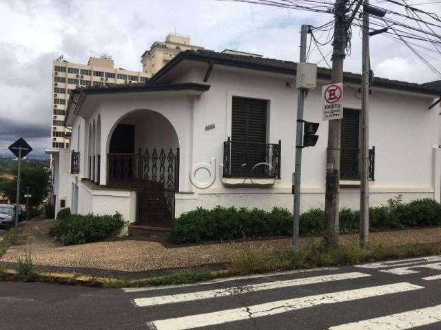 Casa com 3 dormitórios, 274 m² - venda por R$ 1.100.000,00 ou aluguel por R$ 5.225,00/mês - Centro - Piracicaba/SP