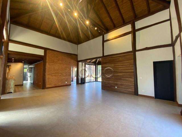 Casa com 4 dormitórios à venda, 479 m² por R$ 2.430.000,00 - Campestre - Piracicaba/SP