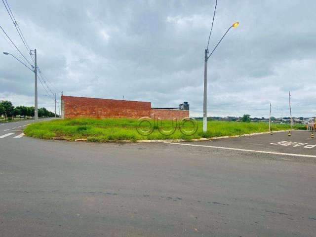 Terreno à venda, 311 m² por R$ 310.000,00 - Monte Feliz - Piracicaba/SP