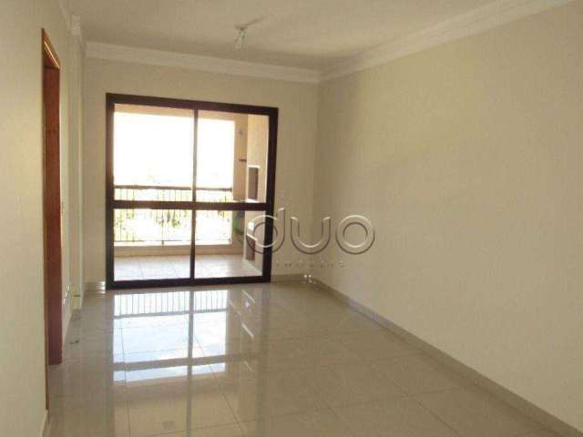 Apartamento para alugar, 74 m² por R$ 2.820,00/mês - São Dimas - Piracicaba/SP