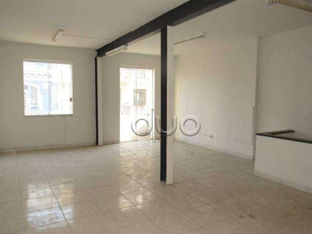 Casa com 1 dormitório para alugar, 119 m² por R$ 1.755,00/mês - Centro - Piracicaba/SP