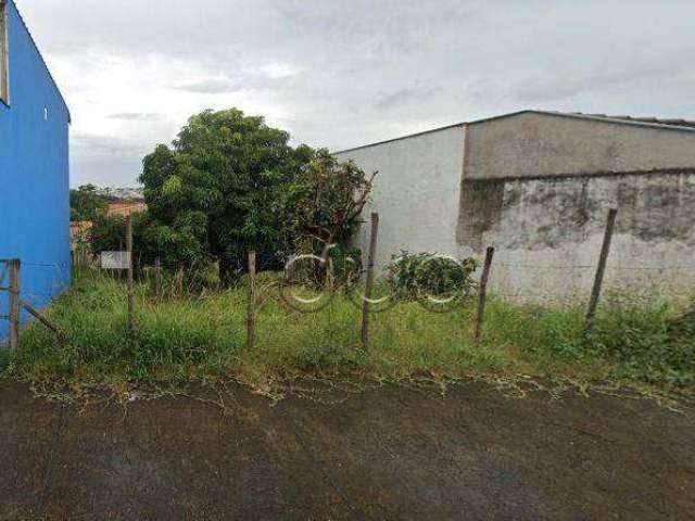 Terreno à venda, 300 m² por R$ 220.000,00 - Loteamento Santa Rosa - Piracicaba/SP