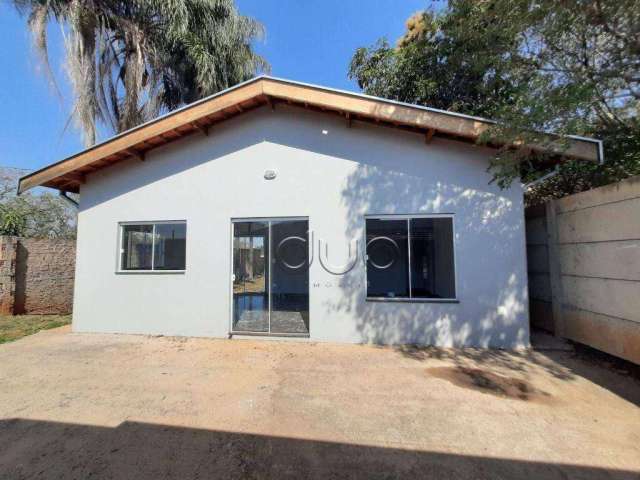 Casa com 1 dormitório para alugar, 42 m² por R$ 1.370,00/mês - Santa Rosa Ipês - Piracicaba/SP