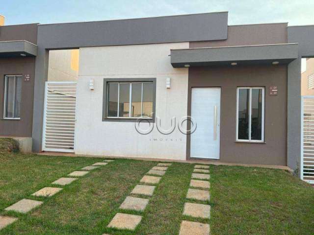 Casa com 2 dormitórios para alugar, 60 m² por R$ 2.370,01/mês - Taquaral - Piracicaba/SP