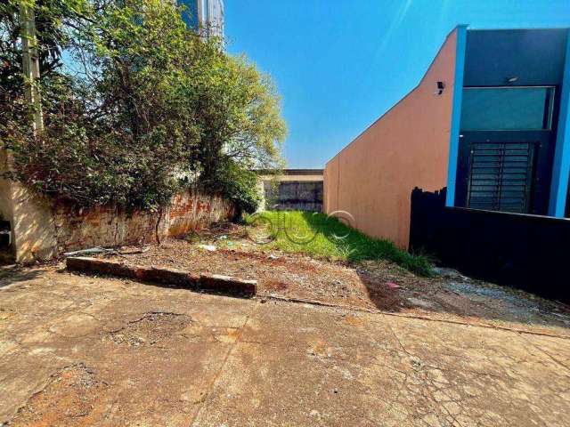 Terreno à venda, 333 m² por R$ 340.000,00 - Centro - Piracicaba/SP