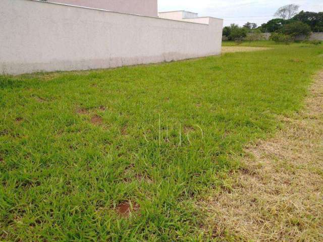 Terreno à venda em Piracicaba no Cond. Ágape, 200 m² por R$ 185.000,00 - Campestre