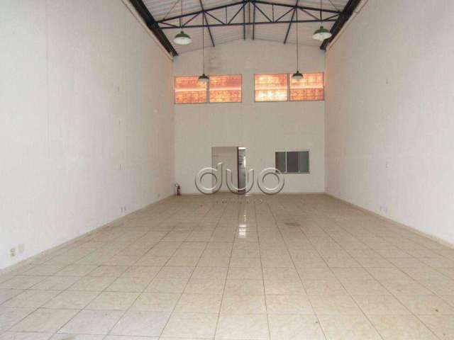 Salão para alugar, 100 m² por R$ 4.690,00/mês - Alto - Piracicaba/SP