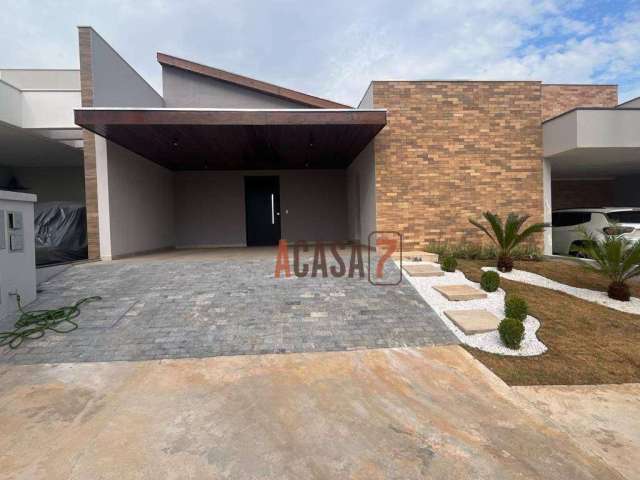 Casa com 3 dormitórios com ampla suíte com closet à venda, 185 m² - Condomínio Le France- Sorocaba/SP