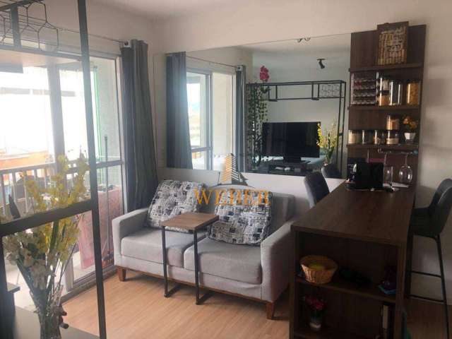 Apartamento com 1 dormitório à venda, 28 m² por R$ 360.000,00 - Água Branca - São Paulo/SP