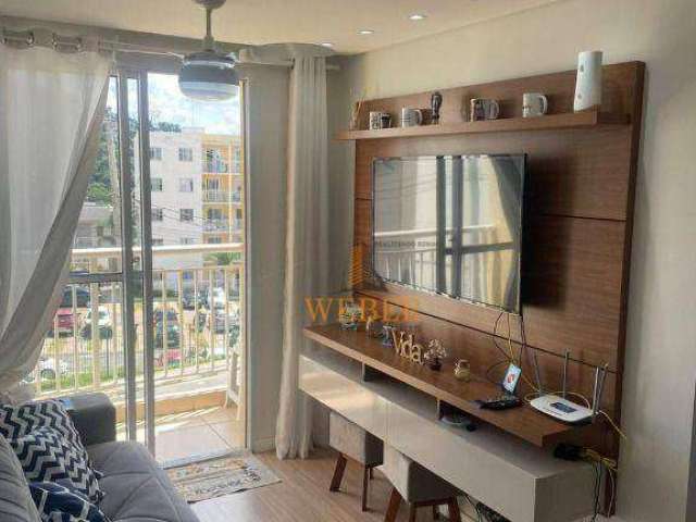 Apartamento com 2 dormitórios à venda, 48 m² por R$ 265.000,00 - Roselandia - Cotia/SP