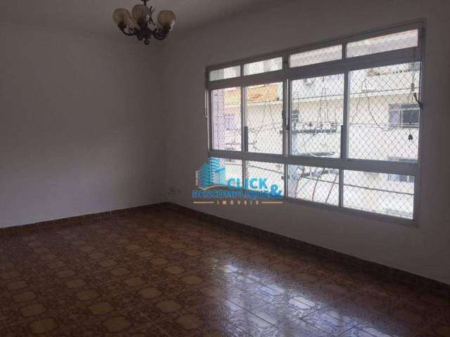 Apartamento com 2 dormitórios para alugar, 90 m² por R$ 2.500,00/mês - Marapé - Santos/SP