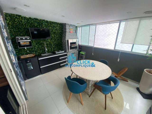 Apartamento à venda, 99 m² por R$ 720.000,00 - Gonzaga - Santos/SP