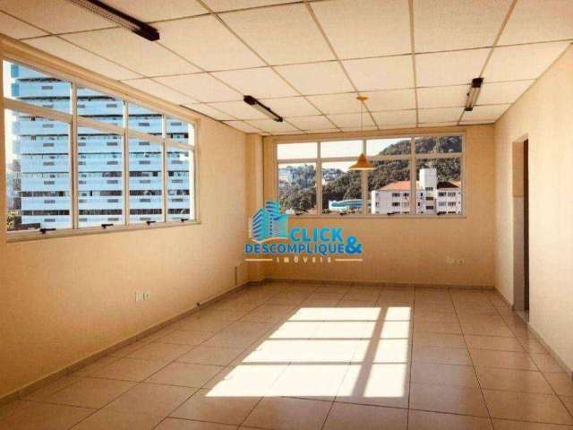 SALA COMERCIAL - 50 m² - LOCAÇÃO - VILA MATHIAS - SANTOS/SP