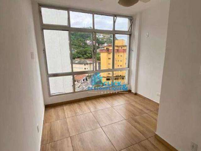 Apartamento à venda, 65 m² por R$ 305.000,00 - José Menino - Santos/SP