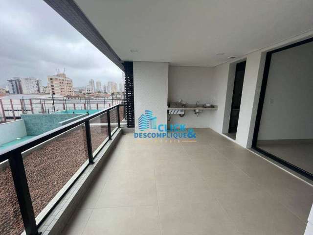 Apartamento à venda, 120 m² por R$ 1.250.000,00 - Aparecida - Santos/SP